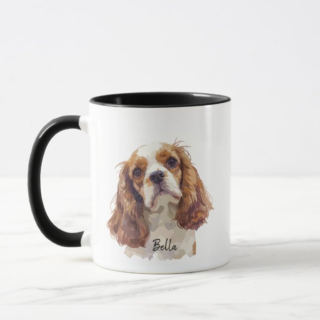 Caneca Cavalier King Charles Spaniel Mugs (Esquerda)