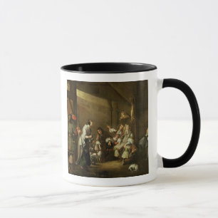 Caneca Cavaliers e companheiros que Carousing em um