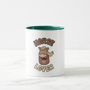Caneca Cavalo bonito no bolso