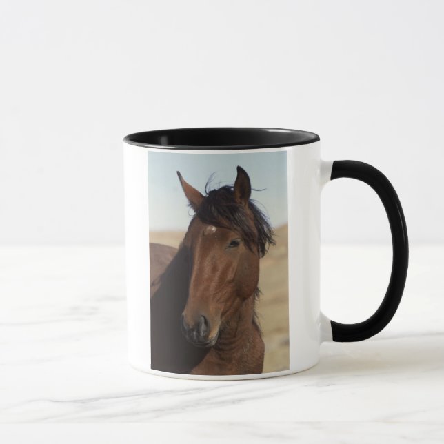 Caneca Cavalo de Baía no Vento (Direita)