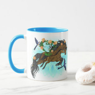 Caneca Cavalo de mamão e potro