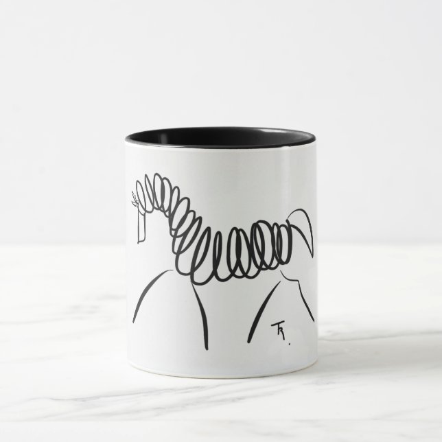Caneca Cavalo do adestramento (Centro)