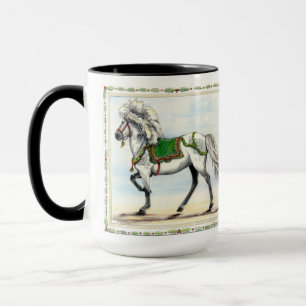 Caneca Cavalo Islandês Jol Christmas
