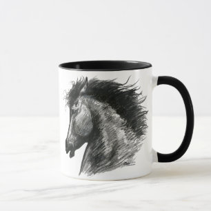 Caneca Cavalo Selvagem de Fiery