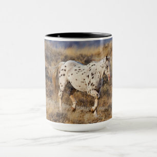 Caneca Cavalo Vagueando pelas Colinas Cênicas do Big Horn