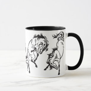 Caneca cavalos
