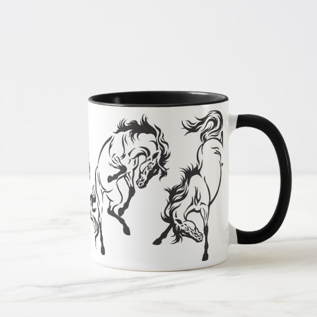 Caneca cavalos (Direita)