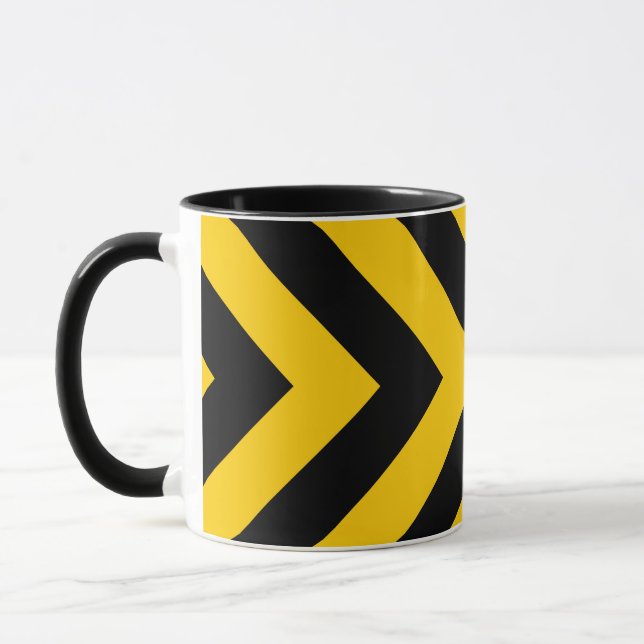 Caneca Cavalos Amarelos e Pretos (Esquerda)