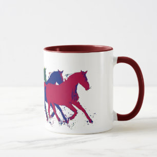 Caneca cavalos ~ animais de criação