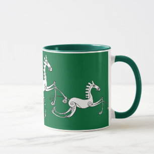 Caneca Cavalos celtas