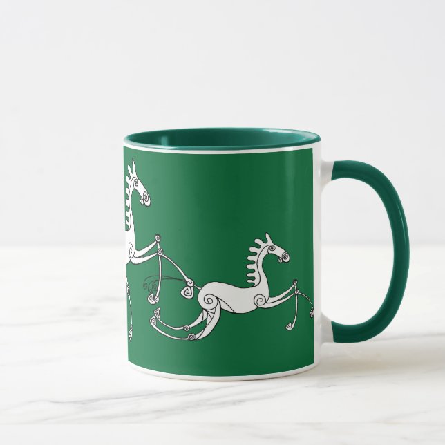 Caneca Cavalos celtas (Direita)