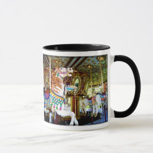 CANECA CAVALOS DE CAROUSEL VINTAGEM