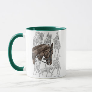 Caneca Cavalos de Dresagem Coletados FEI