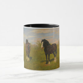 Caneca Cavalos de Luz (por Rosa Bonheur)