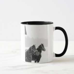 Caneca Cavalos de Neve