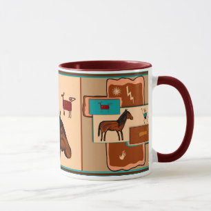 Caneca Cavalos do Petroglyph