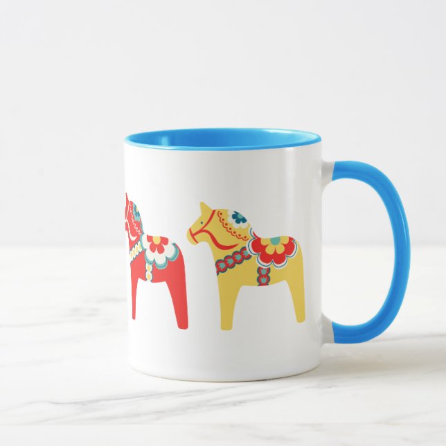 Caneca Cavalos suecos (Direita)