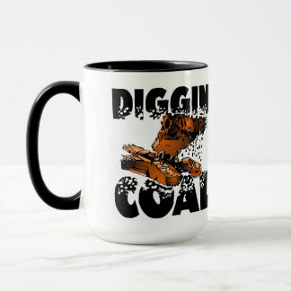 CANECA CAVANDO CARVÃO
