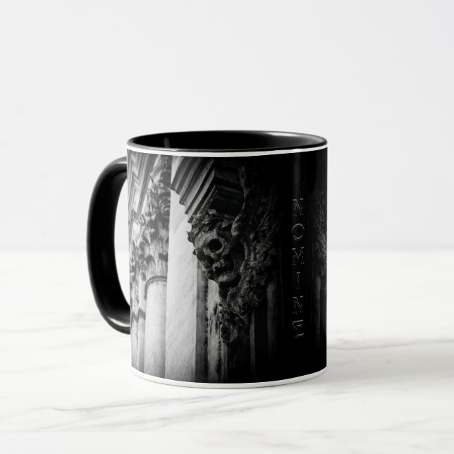Caneca Caveira das Asas Pedras (Frente Esquerda)