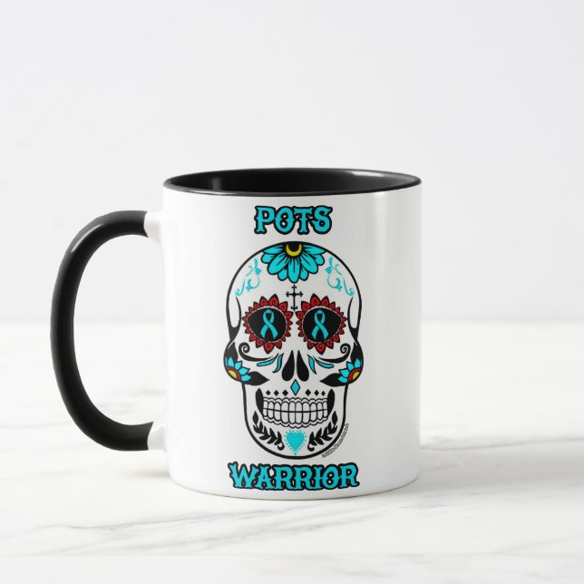 Caneca Caveira de Açúcar/Guerreiro...POTS (Esquerda)