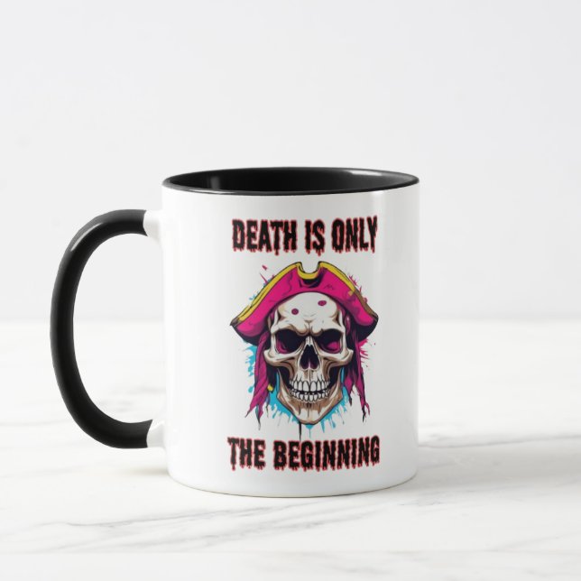 Caneca Caveira do Guerreiro: Dia dos Mortos 3 (Esquerda)