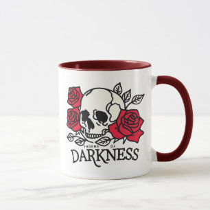 Caneca Caveira E Rosas