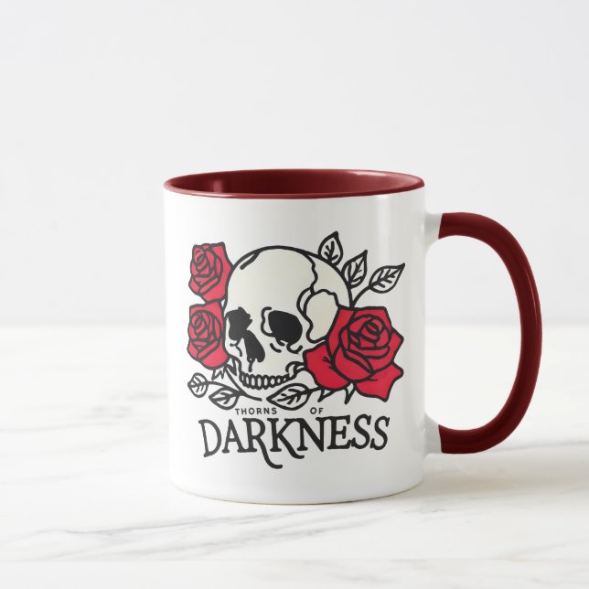 Caneca Caveira E Rosas (Direita)