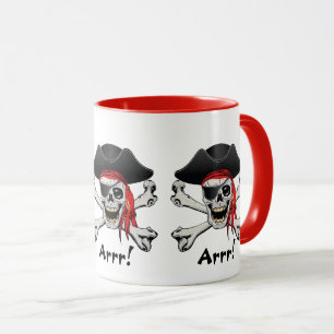 Caneca Caveira Pirata
