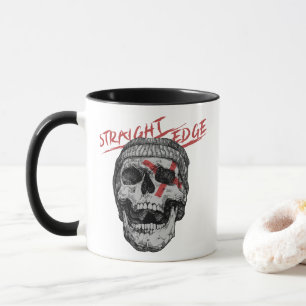 Caneca Caveira Straight Edge