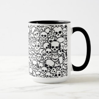 Caneca Caveirinhas Black