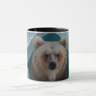 Caneca Caverna De Gelo Do Urso Castanho