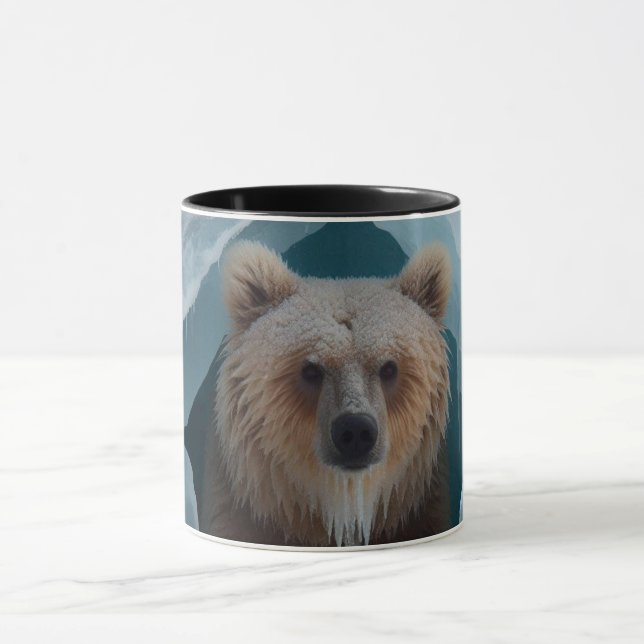 Caneca Caverna De Gelo Do Urso Castanho (Centro)
