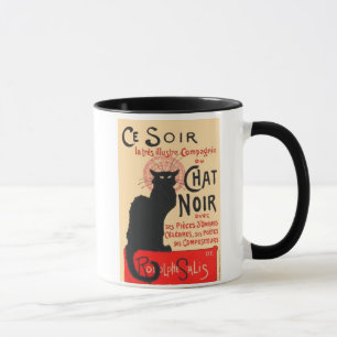 Caneca Ce Soir Le Chat Noir, Théophile Steinlen