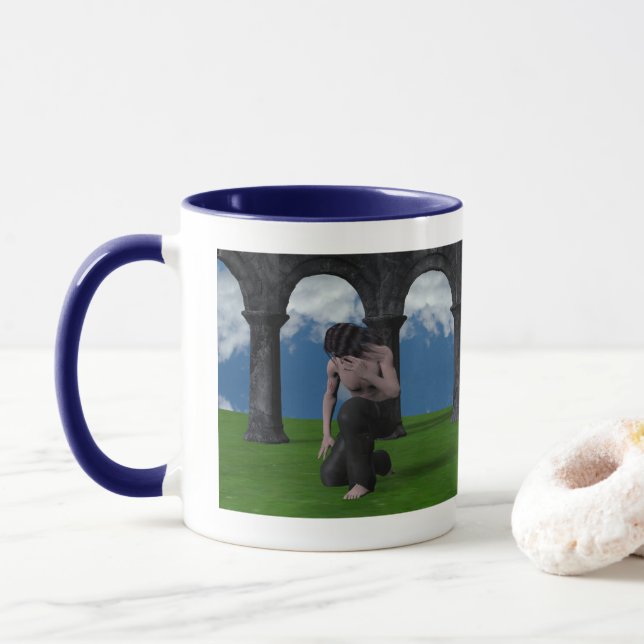 Caneca Cego pela Luz (Com Donut)