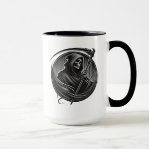 Caneca Ceifador Com Gótica Foice