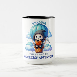 Caneca Ceifeiro em Aquarela Amante de Livros