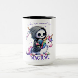 Caneca Ceifeiro em Aquarela Amante de Livros