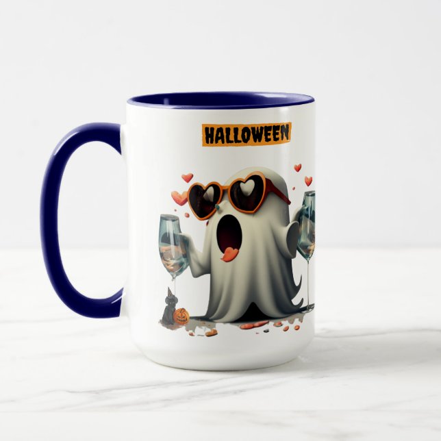 Caneca Celebração de Halloween Spooky (Esquerda)