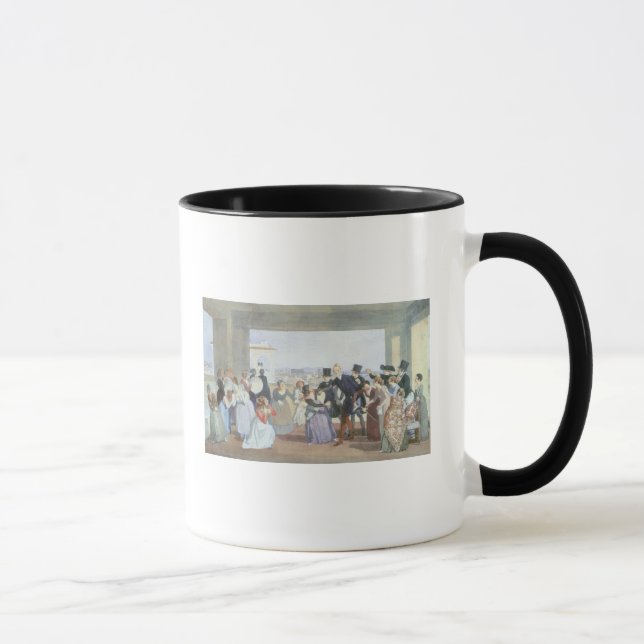 Caneca Celebração de outubro em Roma, 1842 (Direita)