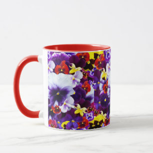 Caneca Celebração De Painéis De Cor Múltipla,