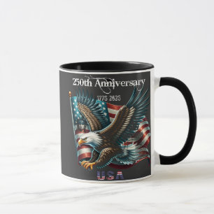 Caneca Celebração do 250º Aniversário dos Estados Unidos