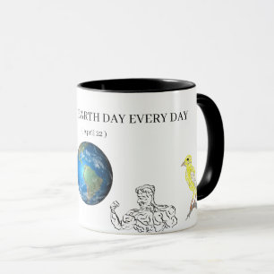 Caneca Celebração do Dia da Terra