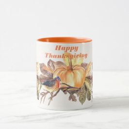 Caneca Celebração feliz que dá obrigados