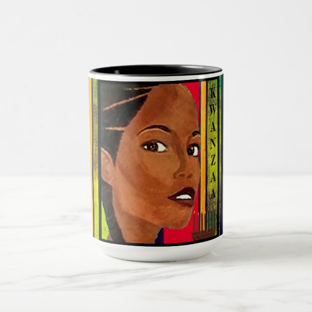 Caneca Celebrando Kwanzaa (Centro)