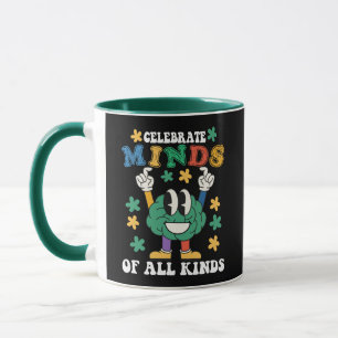 Caneca Celebrar Mentes De Todos Os Tipos De Assuntos De S