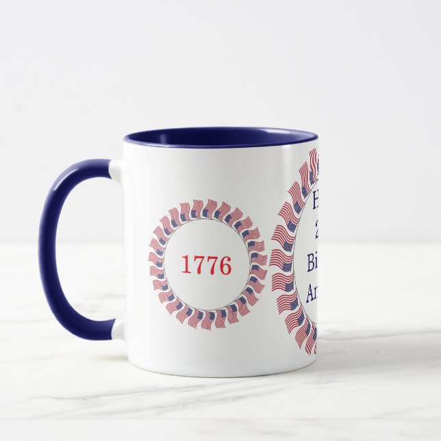 Caneca Celebrate America 250 #20 (Esquerda)