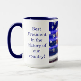 Caneca Celebrate America 250 and President Trump #19