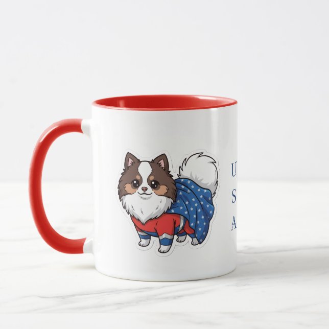 Caneca Celebre o 250º em 4 de julho de 2026  (Esquerda)