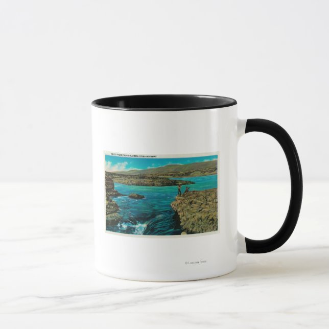 Caneca Celilo Cai no Rio Columbia (Direita)