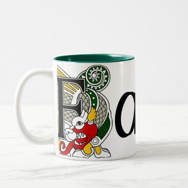 Caneca celta do dragão de Fahey (Esquerda)
